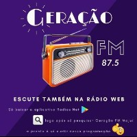 Capa da Rádio Geração Mojui FM