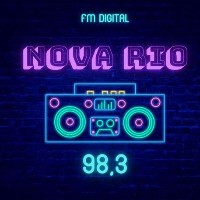 Capa da Web Rádio Nova Rio FM Digital