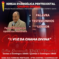 Capa da Igreja Chama Divina
