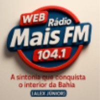 Capa da Web Rádio Mais FM